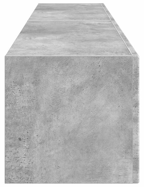 TV Fali Szekrény 2 pcs Beton 78,5 x 31 x 29,5 cm Faanyag