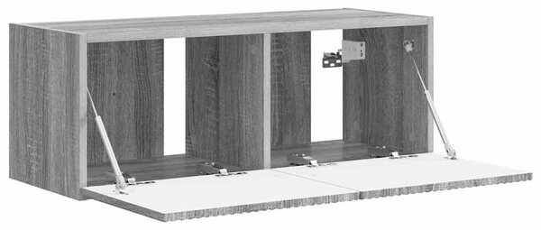 TV Fali Szekrény Szürke Sonoma 78,5 x 31 x 29,5 cm Faanyag