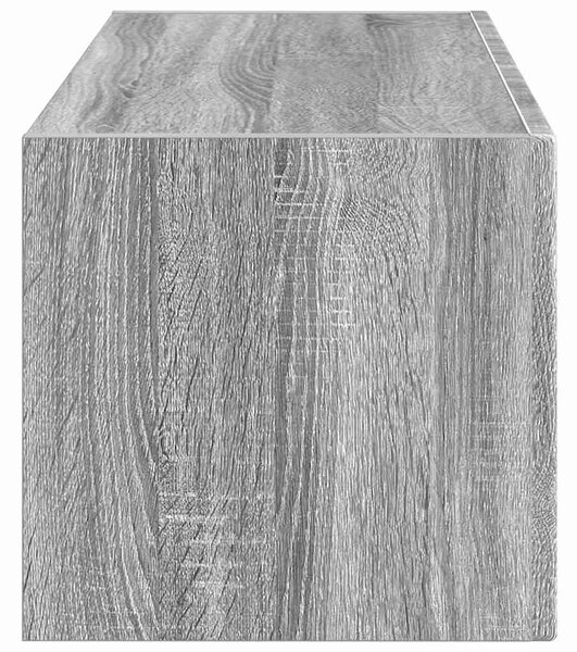 TV Fali Szekrény Szürke Sonoma 78,5 x 31 x 29,5 cm Faanyag