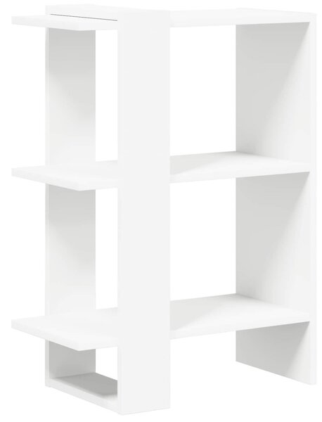 Könyvespolc Fehér 52 x 25 x 71,5 cm Faanyag