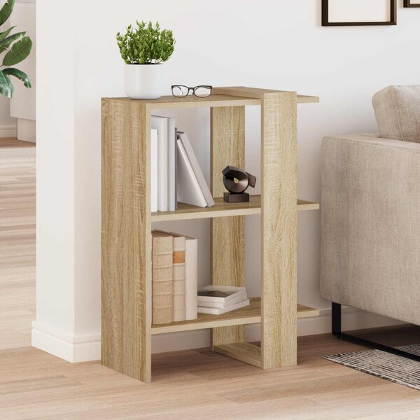 Könyvespolc Sonoma tölgy 52 x 25 x 71,5 cm Faanyag