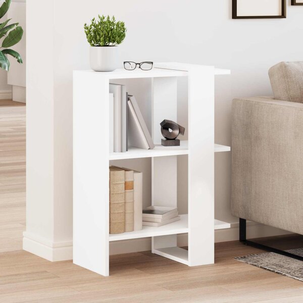 Könyvespolc Fehér 52 x 25 x 71,5 cm Faanyag