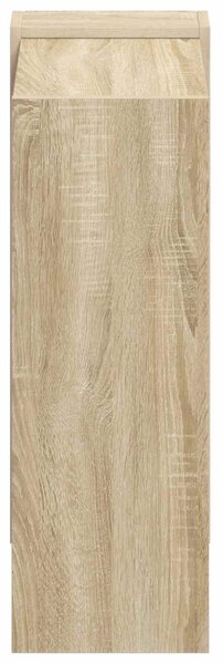 Könyvespolc Sonoma tölgy 52 x 25 x 71,5 cm Faanyag