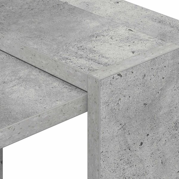 Könyvespolc Beton Szürke 52 x 25 x 71,5 cm Faanyag