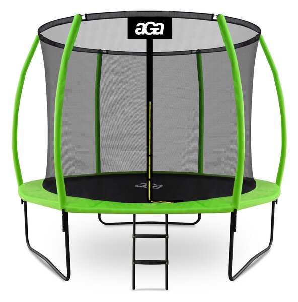 Aga SPORT EXCLUSIVE trambulin 305 cm világoszöld + védőháló + létra