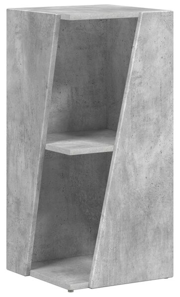 Oldalsó polc Beton Szürke 33 x 32 x 70,5 cm Faanyag