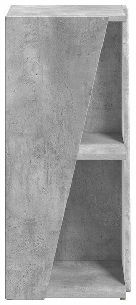 Oldalsó polc Beton Szürke 33 x 32 x 70,5 cm Faanyag