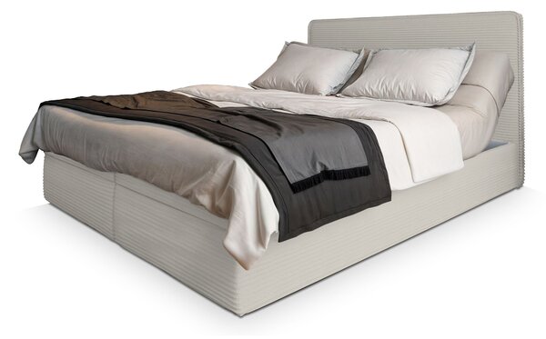 DASTOR állítható boxspring ágy ágyneműtartóval 160x200 - kasmír