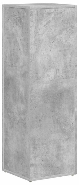 Oldalsó polc Beton Szürke 33 x 32 x 100,5 cm Faanyag