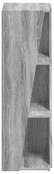 Oldalsó polc Szürke Sonoma 33 x 32 x 100,5 cm Faanyag