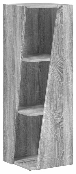 Oldalsó polc Szürke Sonoma 33 x 32 x 100,5 cm Faanyag