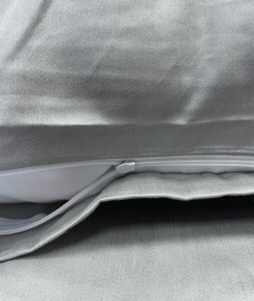 Ágyneműhuzat pamut szatén exclusive Modern szürke 200x140cm+90x70cm TiaHome