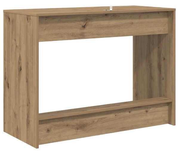 Ágyíróasztal Kézműves Tölgy Szerelt Fa 100 x 45 x 75 cm