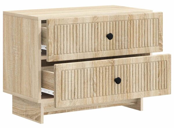 Éjjeliszekrény Sonoma Tölgy 62 x 34,5 x 47,5 cm Szerelt Fa