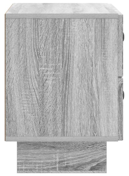 Éjjeliszekrény Szürke Sonoma 62 x 34,5 x 47,5 cm Szerelt Fa