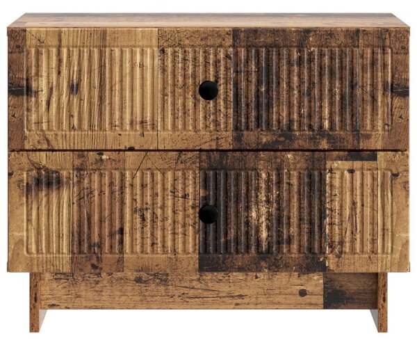 Éjjeliszekrény fiókkal Antik Fa 62 x 34,5 x 47,5 cm Szerelt Fa
