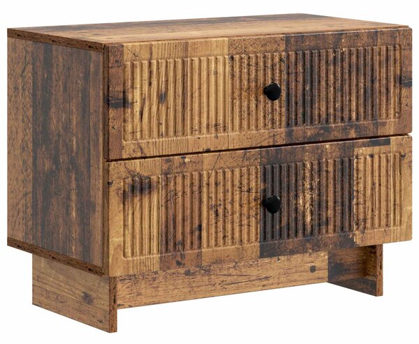 Éjjeliszekrény fiókkal Antik Fa 62 x 34,5 x 47,5 cm Szerelt Fa