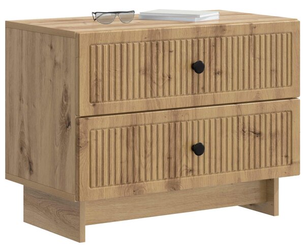 Éjjeliszekrény Kézműves Tölgy 62 x 34,5 x 47,5 cm Szerelt Fa