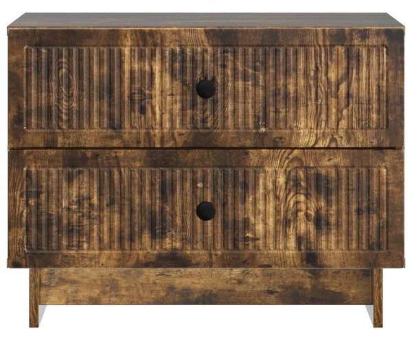 Éjjeliszekrény Füstös Tölgy 62 x 34,5 x 47,5 cm Szerelt Fa