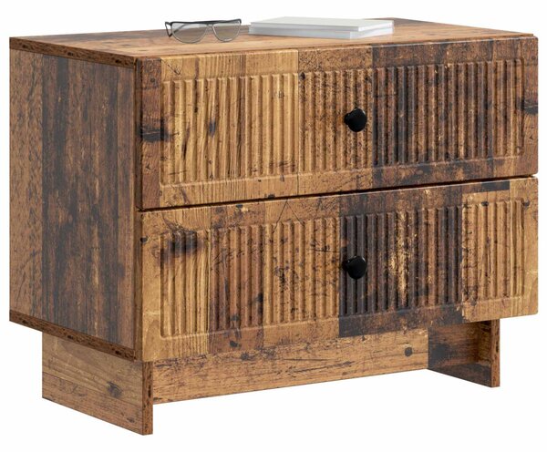Éjjeliszekrény fiókkal Antik Fa 62 x 34,5 x 47,5 cm Szerelt Fa