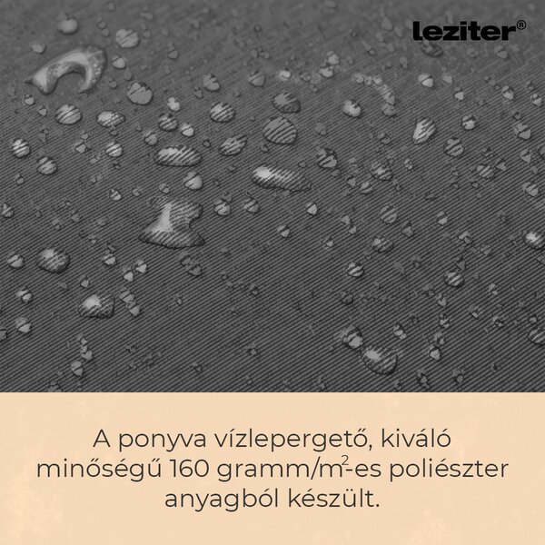 Gina kerti napernyő szürke 300 cm