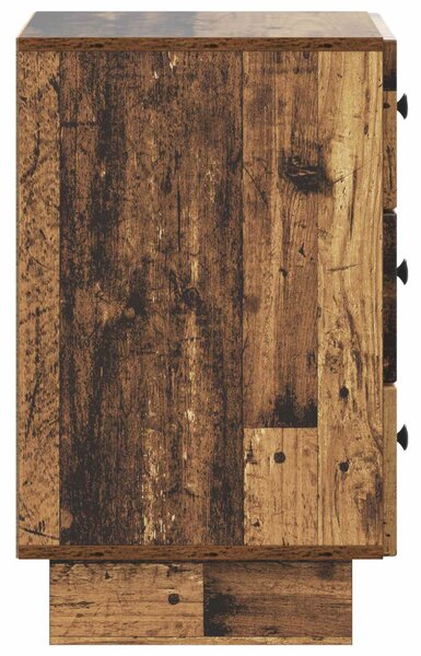 Éjjeliszekrény fiókkal Antik Fa 43 x 41 x 66,5 cm Szerelt Fa