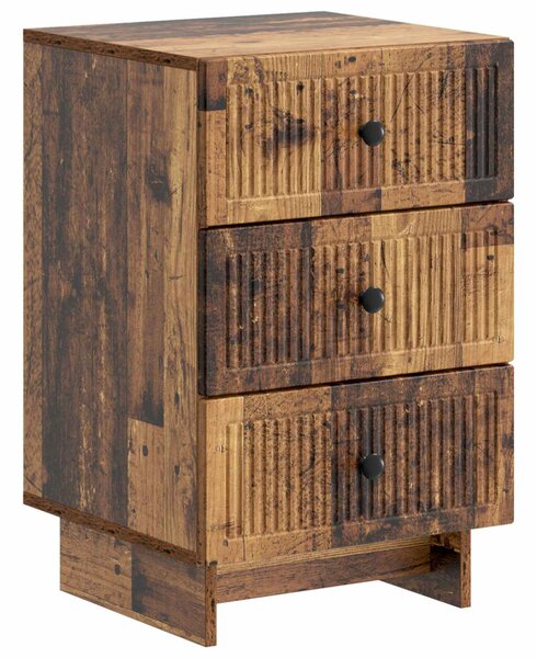 Éjjeliszekrény fiókkal Antik Fa 43 x 41 x 66,5 cm Szerelt Fa
