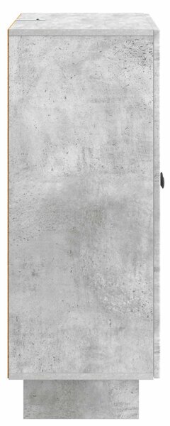Széf Betonszürke 66 x 34,5 x 90 cm Szerelt Fa