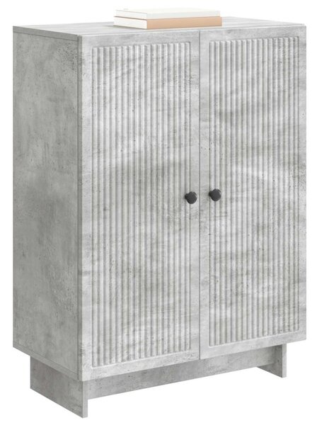 Széf Betonszürke 66 x 34,5 x 90 cm Szerelt Fa