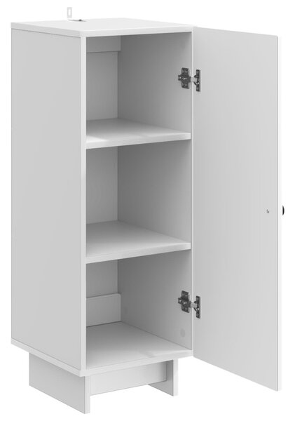 Cabinet Magasfényű Fehér 33 x 34,5 x 90 cm Mérnöki fa