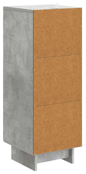 Cabinet Beton Szürke 33 x 34,5 x 90 cm Mérnöki fa