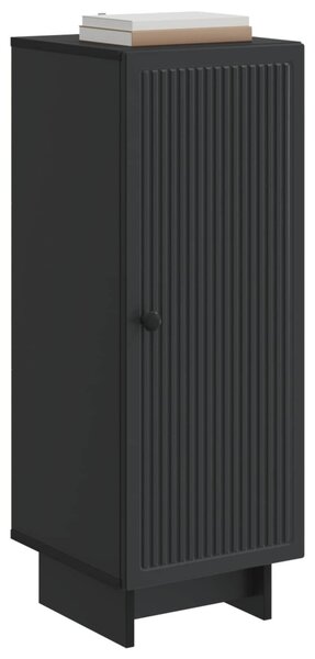 Cabinet Fekete 33 x 34,5 x 90 cm Mérnöki fa
