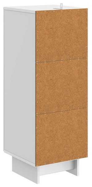 Cabinet Magasfényű Fehér 33 x 34,5 x 90 cm Mérnöki fa