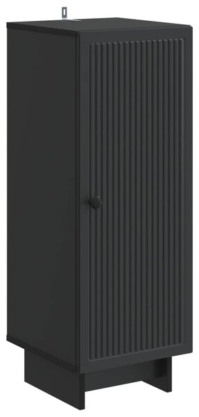 Cabinet Fekete 33 x 34,5 x 90 cm Mérnöki fa