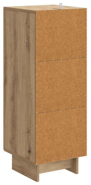 Cabinet Kézműves Tölgy 33 x 34,5 x 90 cm Mérnöki fa