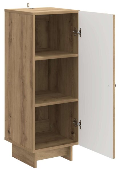 Cabinet Kézműves Tölgy 33 x 34,5 x 90 cm Mérnöki fa