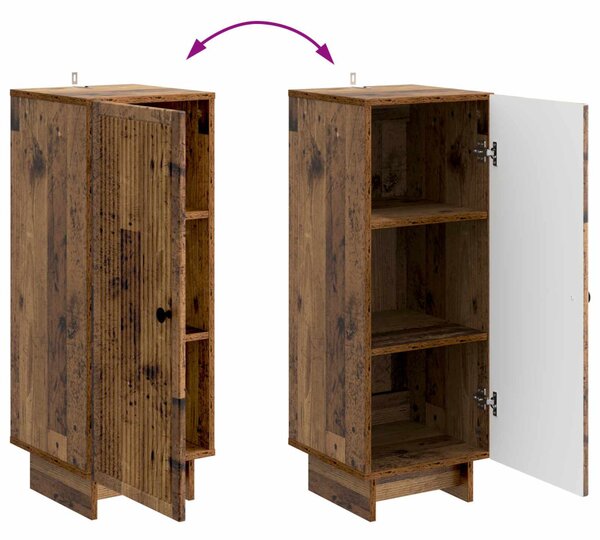 Cabinet Öreg fa 33 x 34,5 x 90 cm Mérnöki fa