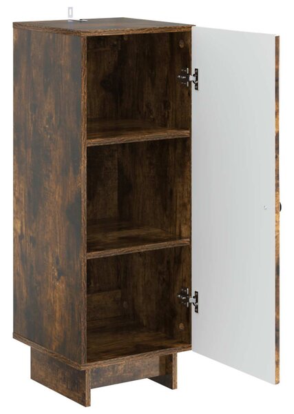 Cabinet Füstölt Tölgy 33 x 34,5 x 90 cm Mérnöki fa
