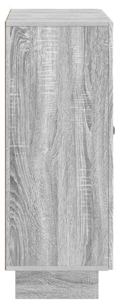 Széf fiókkal Szürke Sonoma 66 x 34,5 x 90 cm Szerelt Fa