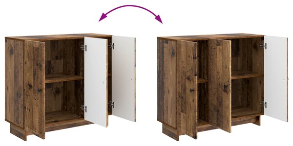 Széf Antik Fa 89 x 34,5 x 80 cm Szerelt Fa