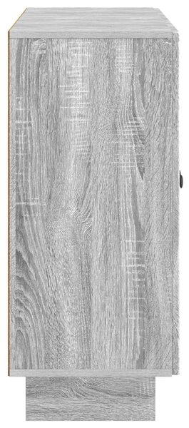 Széf Szürke Sonoma 89 x 34,5 x 80 cm Szerelt Fa