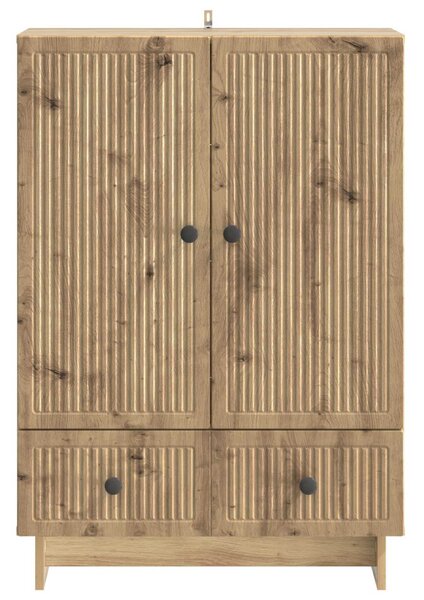 Széf Kézműves Tölgy 66 x 34,5 x 95 cm Mérnöki fa