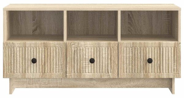 TV szekrény fiókkal Sonoma Tölgy 102 x 34,5 x 50 cm Szerelt Fa