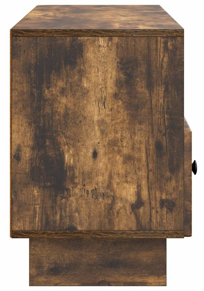 TV szekrény fiókkal Füstös Tölgy 102 x 34,5 x 50 cm Szerelt Fa