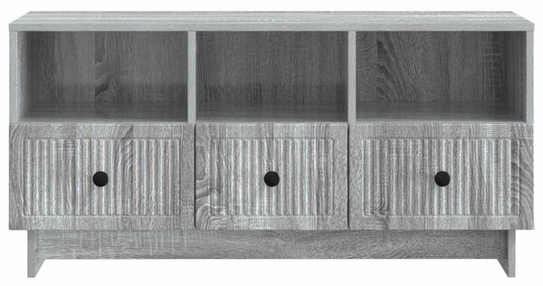 TV szekrény fiókkal Szürke Sonoma 102 x 34,5 x 50 cm Szerelt Fa