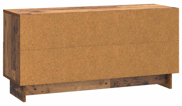 TV szekrény fiókkal Antik Fa 102 x 34,5 x 50 cm Szerelt Fa