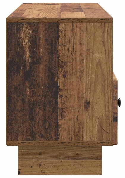 TV szekrény fiókkal Antik Fa 102 x 34,5 x 50 cm Szerelt Fa