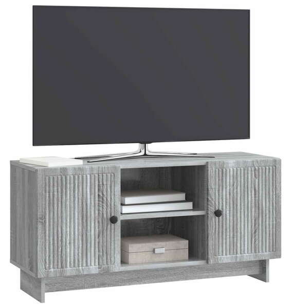 TV szekrény Szürke Sonoma 102 x 34,5 x 50 cm Faanyag