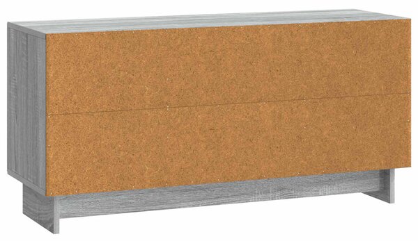 TV szekrény Szürke Sonoma 102 x 34,5 x 50 cm Faanyag