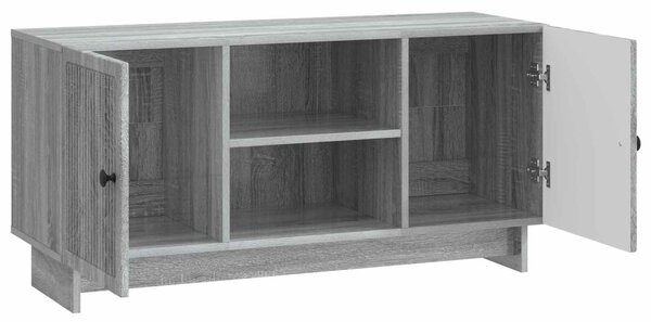 TV szekrény Szürke Sonoma 102 x 34,5 x 50 cm Faanyag
